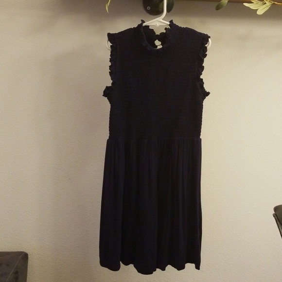 ⛔️SOLD ⛔️Art Class navy mock turtleneck dress - Picture 1 of 1